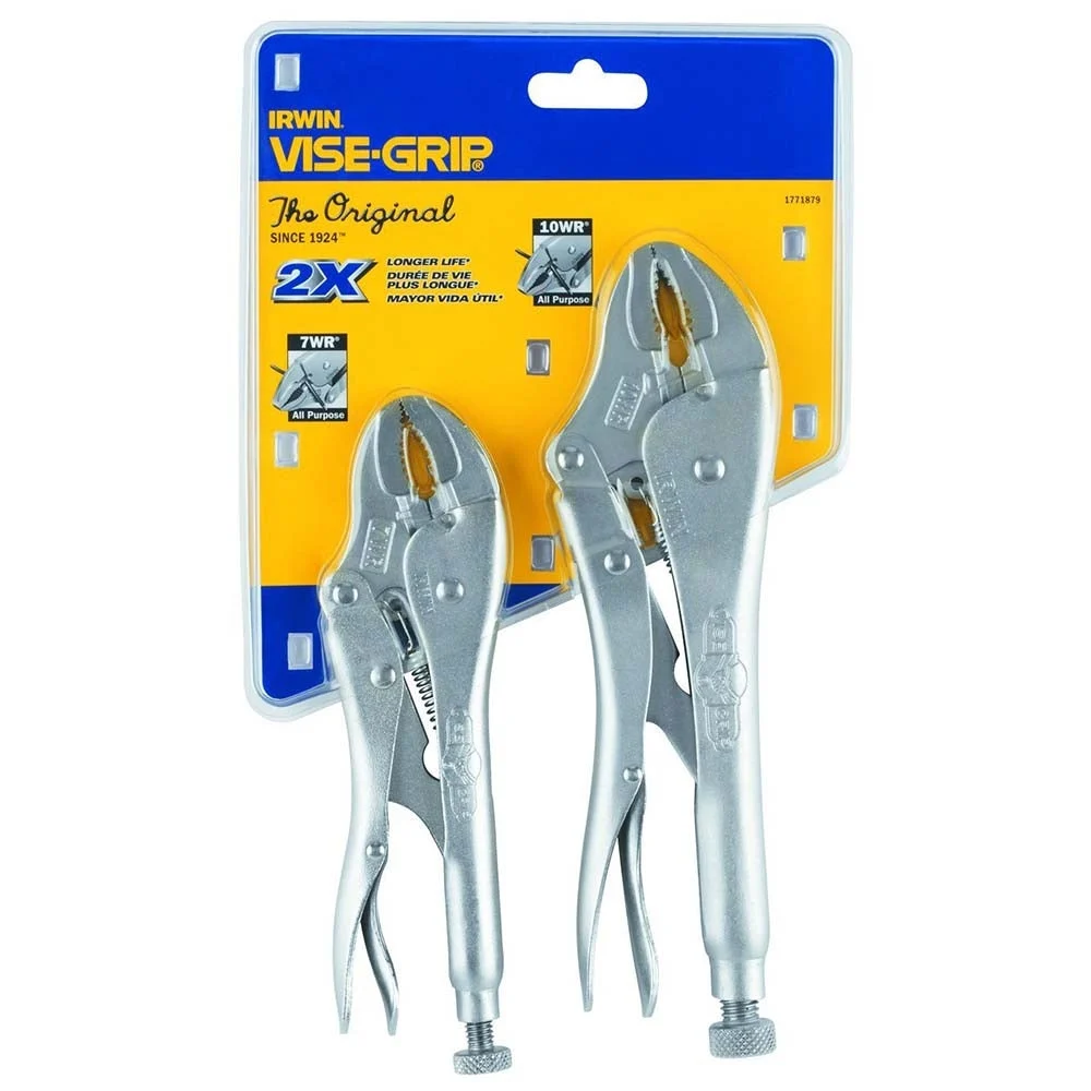 Irwin 1771879 Vise-Grip Locking Pliers Set Original 2-Piece