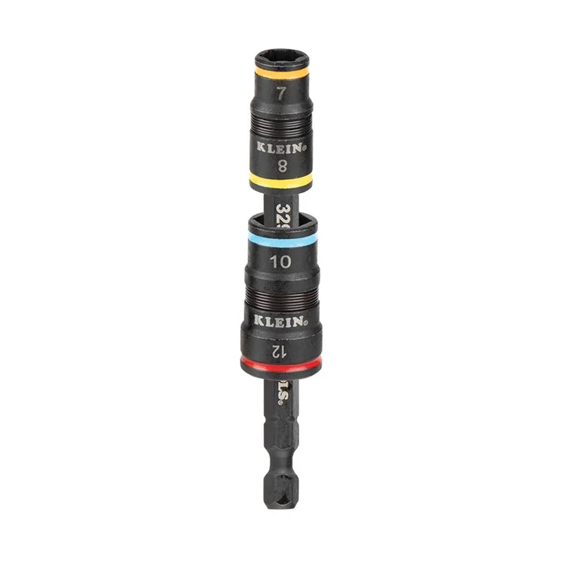 Klein 32932M 4-in-1 Impact Socket Set, Metric