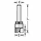 Amana Tool 45474-S Dado Clean-Out Router Bits