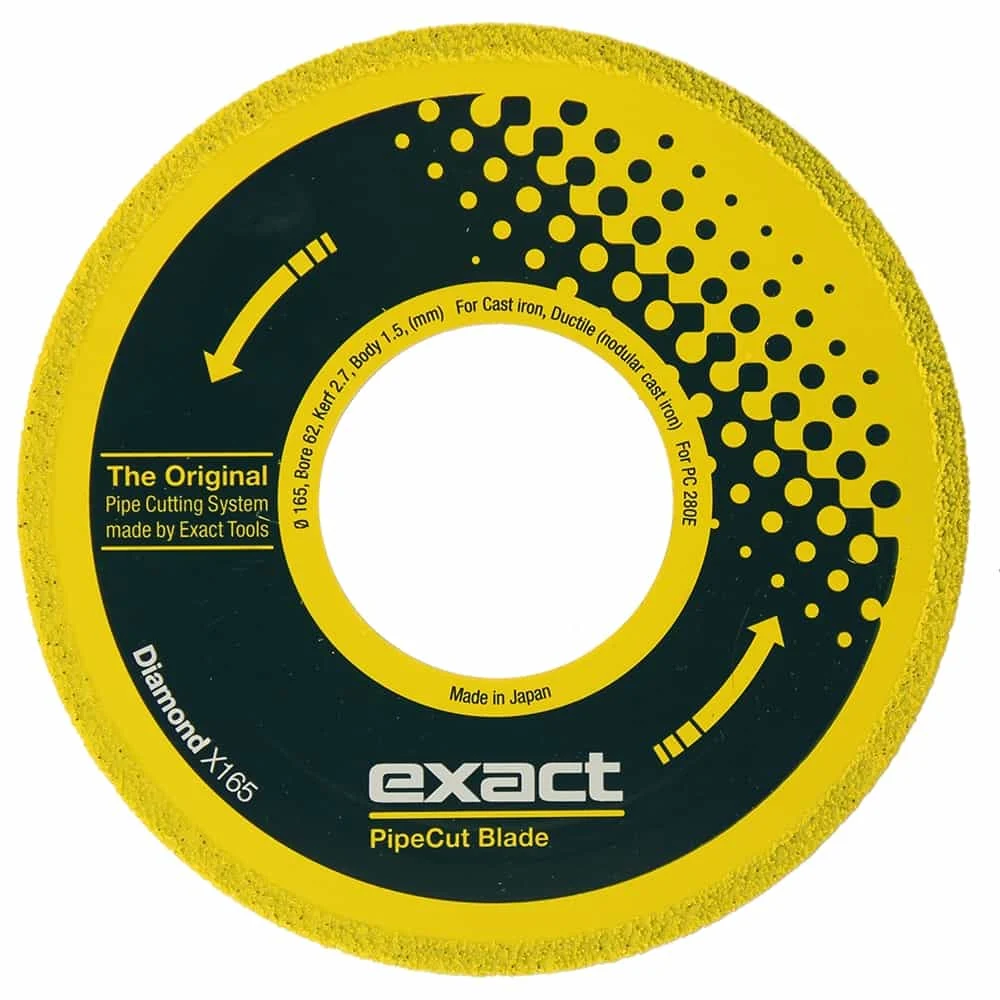 Exact Tools Diamond X165 Saw Blade 7010493