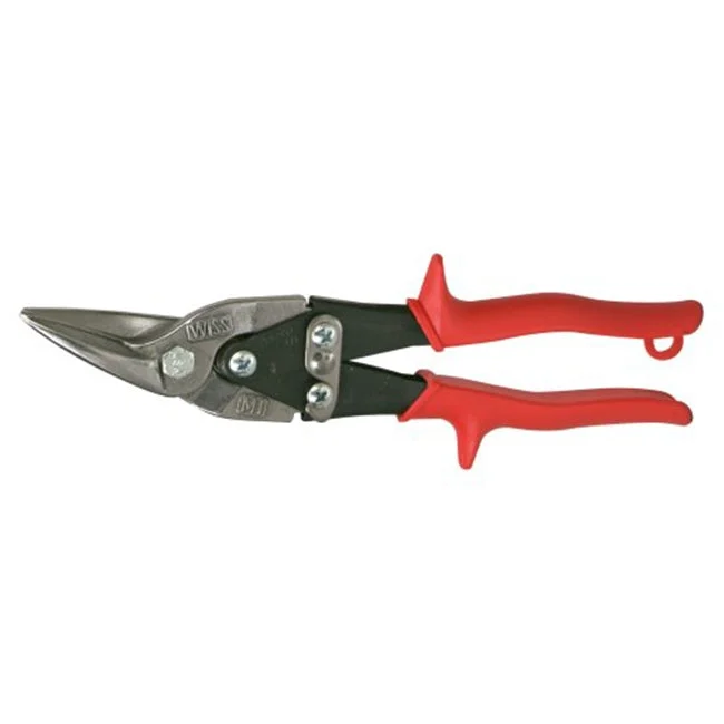 Cooper M-1R Snips Compound Left Cut Red Grips 18g