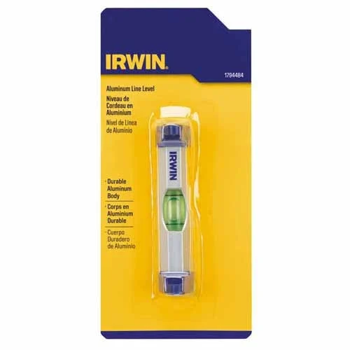 Irwin 1794484 Aluminum Line Level Silver