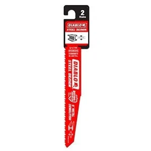 Diablo Tools 6" 8/10Tpi Bi-Metal Reciprocating Saw Blades For Thick Metal