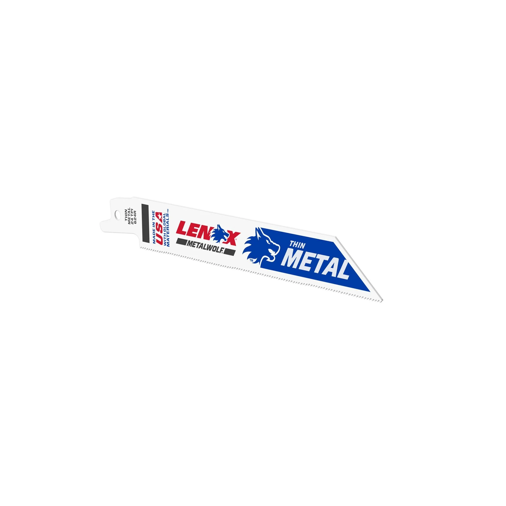 Lenox Bi-Metal Reciprocating Saw Blade 6-Inch 24 Tpi