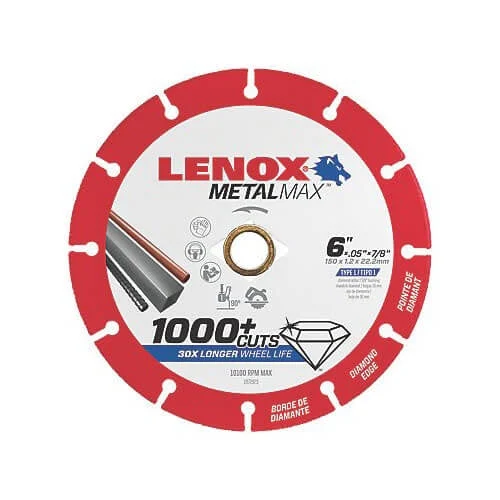 Lenox 1972923 MetalMax Cutoff Wheel 6 x 7/8 in.