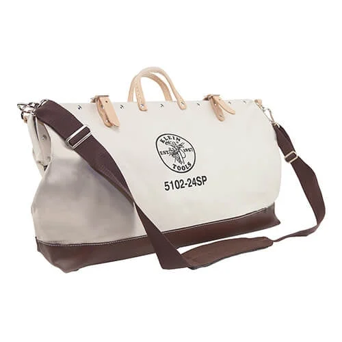 Klein 5102-24SP Deluxe Canvas Tool Bag, 24 in.