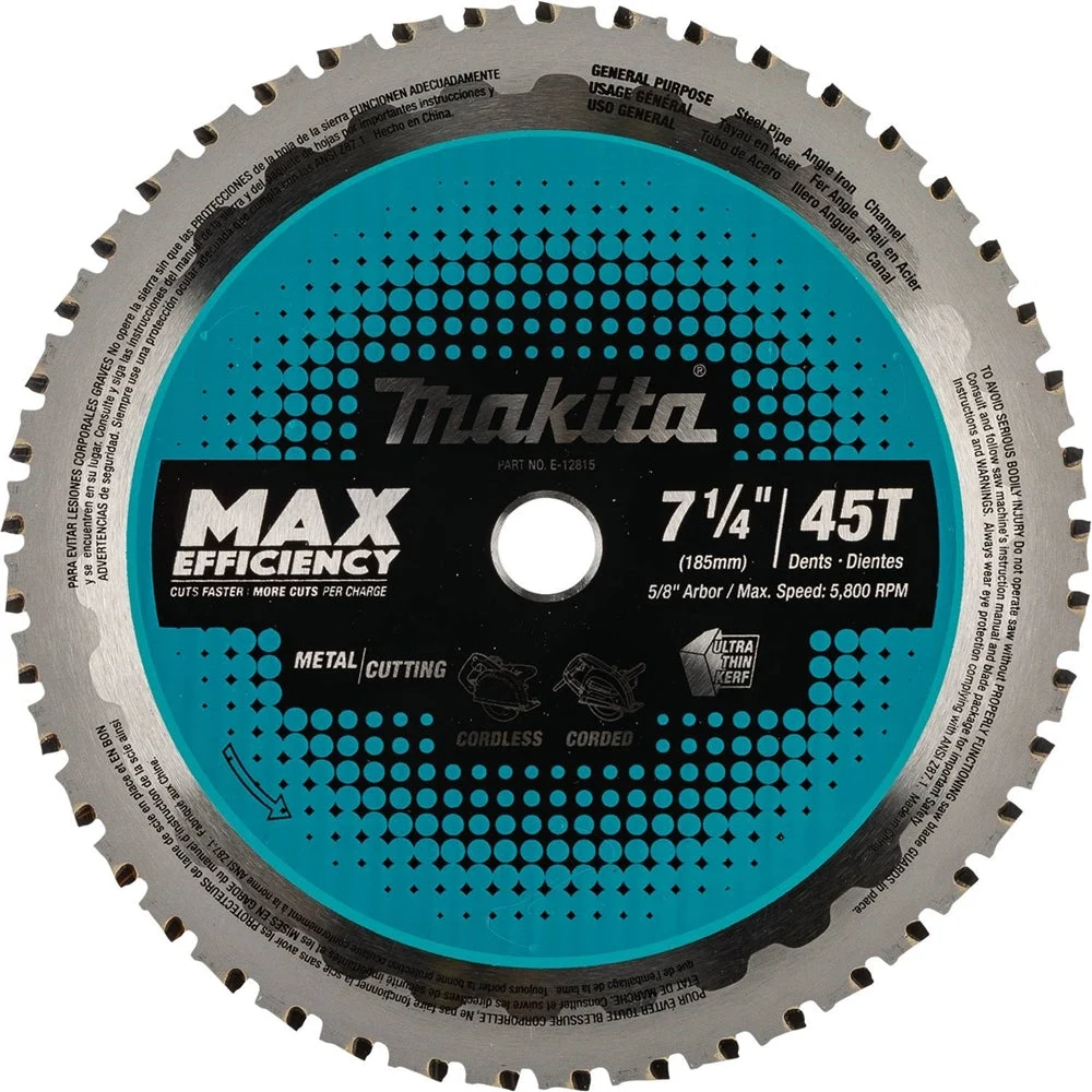 Makita E-12815 7-1/4in. 45T Saw Blade