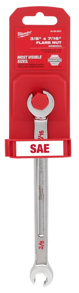 Milwaukee 45-96-8301 3/8" X 7/16" Double End Flare Nut Wrench