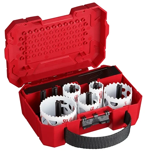 Milwaukee 49-22-4009 HOLE DOZER Large Diameter Hole Saw Kit - 9PC