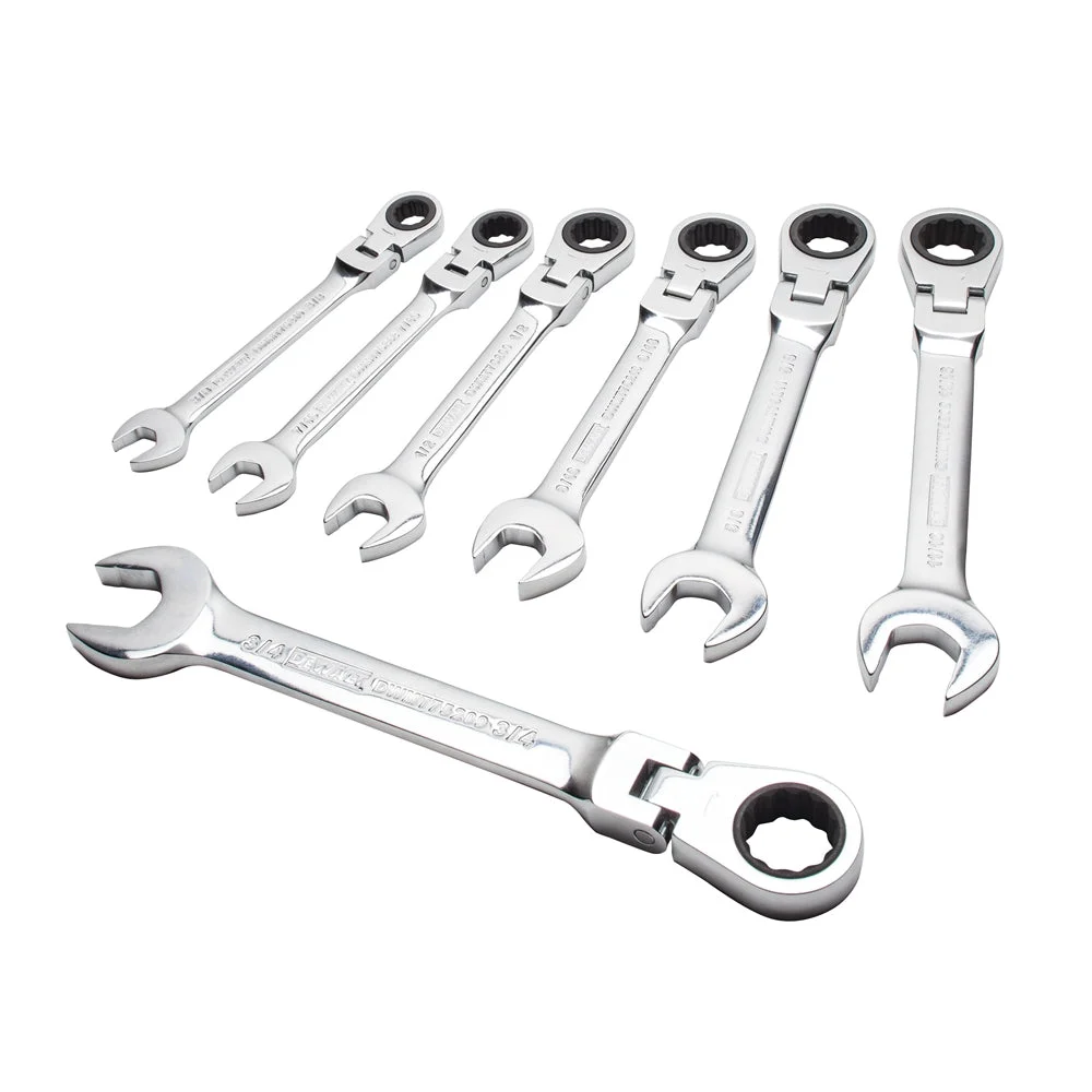 Dewalt Dwmt74195 7 Piece Ratcheting Wrench Set