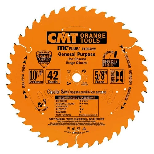 CMT P10042W General Purpose Saw Blade 10-1/4 in.
