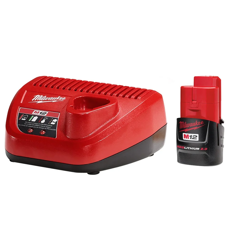 Milwaukee 48-59-2420 M12 2.0 Starter Kit