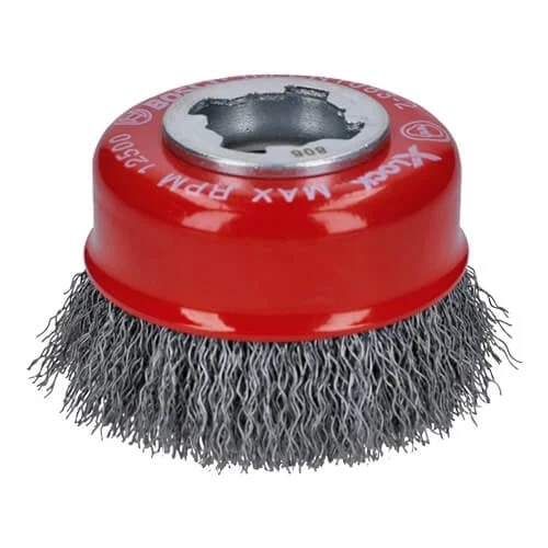 Bosch WBX318 3 in. X-LOCK Steel Wire Cup Brush