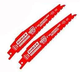 Diablo Tools 6 In. Bi-Metal Recip Blade For Nail Embedded Wood (2-Pack)