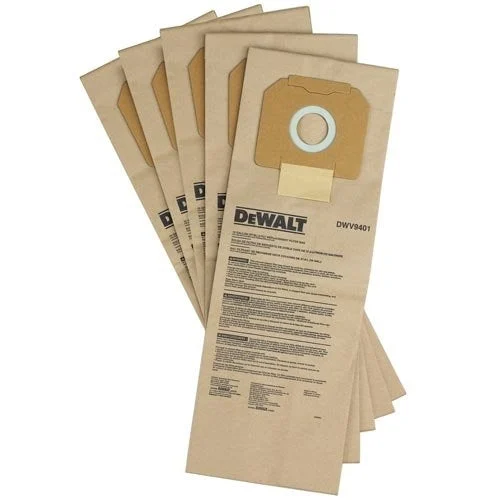 Dewalt Dwv9401 Paper Dust Bag 5 Pack