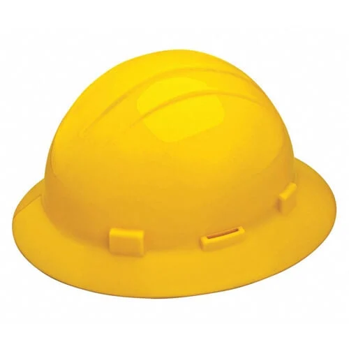 ERB 19222 Full Brim Hard Hat 4 pt. Ratchet Suspension