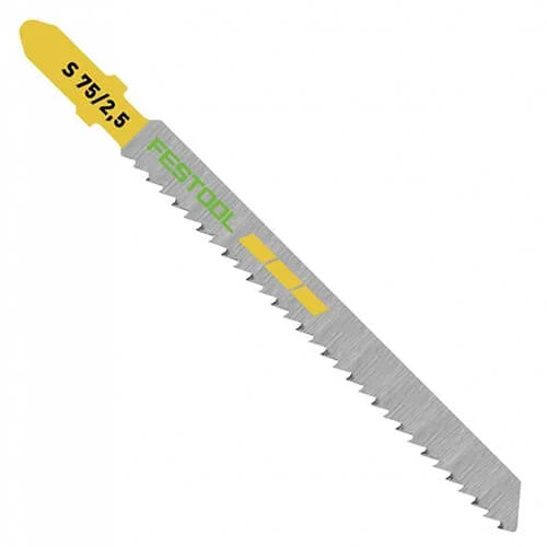 Festool 204257 Jigsaw Blades S 75/2.5 Fine Cut 25pk
