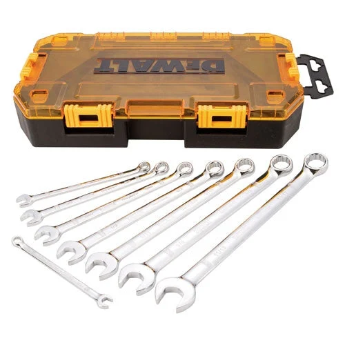Dewalt Dwmt73809 8 Piece Combination Wrench Set (Sae)