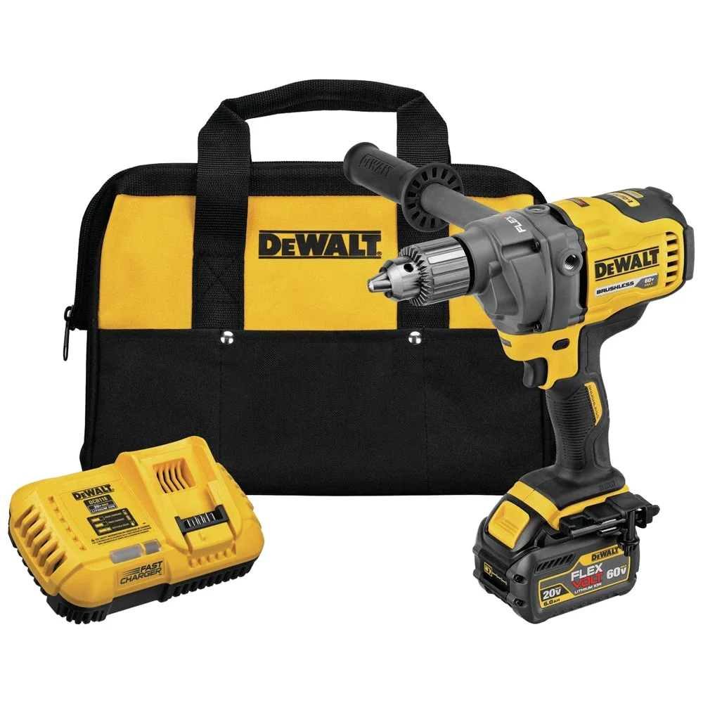Dewalt Dcd130T1 60V Max Mixer/Drill E-Clutch Kit