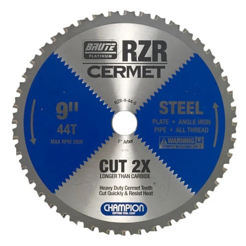 Champion Rzr-9-44-S 9 In. Cermet Circular Saw Blade