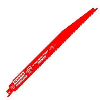 Diablo Tools 12" 4/6Tpi Bi-Metal Reciprocating Saw Blades For Nail-Embedded Wood (2-Pack)