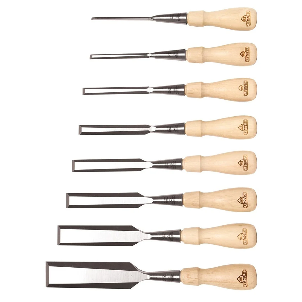 Stanley 8 Piece Sweetheart Socket Chisel Set With Pouch