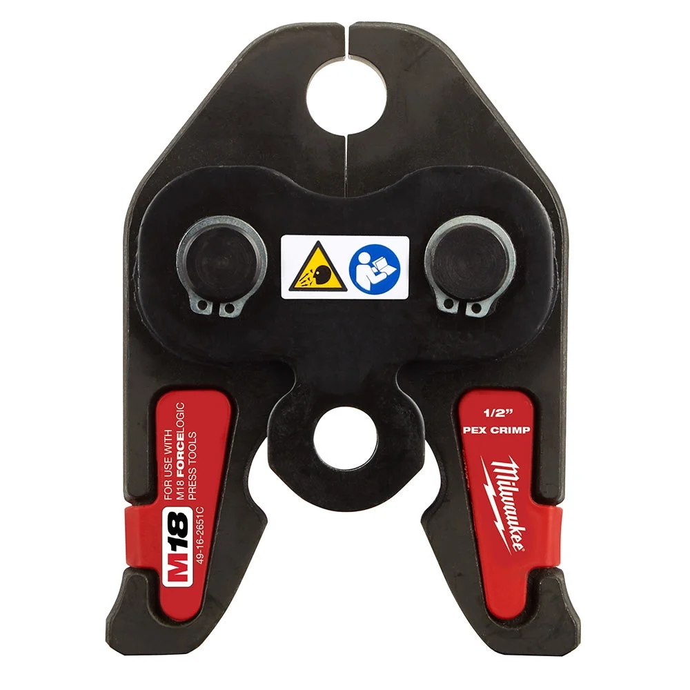 Milwaukee 49-16-2651C 1/2" PEX Crimp (F1807 & F2159) Jaw for M18 FORCE LOGIC Press Tools