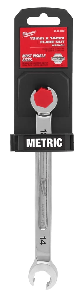 Milwaukee 45-96-8352 13mm X 14mm Double End Flare Nut Wrench