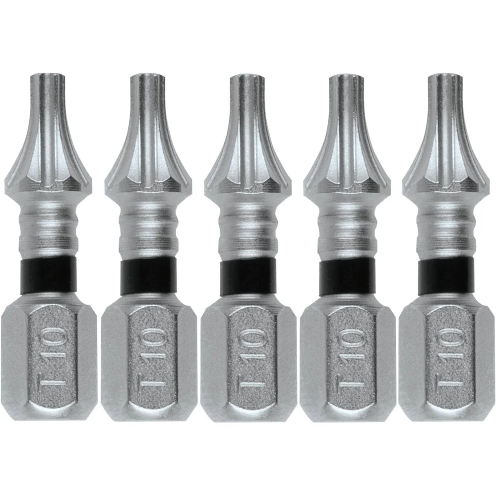 Makita E-00608 T10 Torx 1 in. Insert Bit, 5/pk