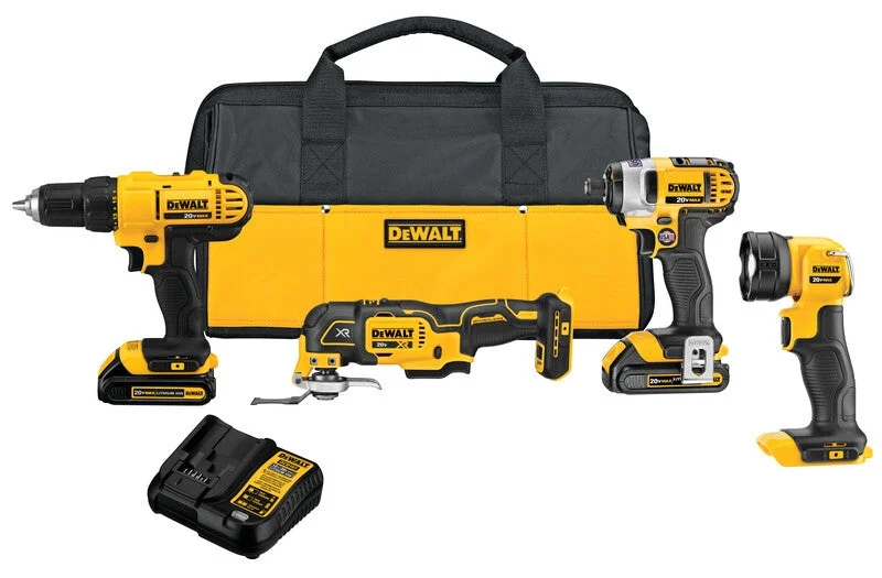 Dewalt Dck444C2 20V Max* Drill Kit , 4-Tool