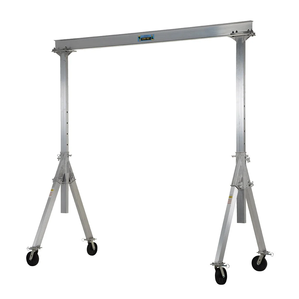 Vestil Adjust Aluminum Gantry Crane 2k 10 X 10