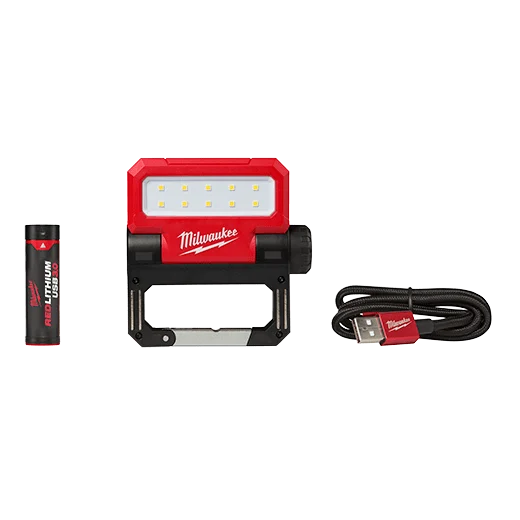Milwaukee 2114-21 USB Rechargeable Rover Pivoting LED Flood Light