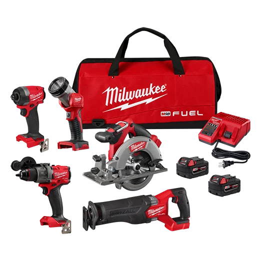 Milwaukee 3697-25 M18 Fuel 5 Tool Combo Kit