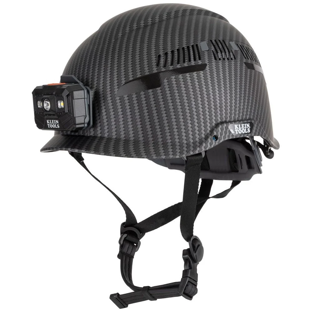 Klein 60517 Safety Helmet, Class C, Headlamp