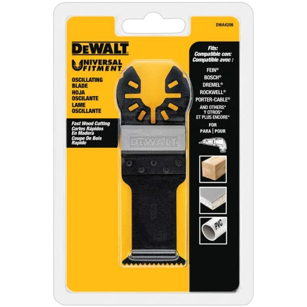 Dewalt Dwa4206 Oscillating Fast Cut Wood Blade