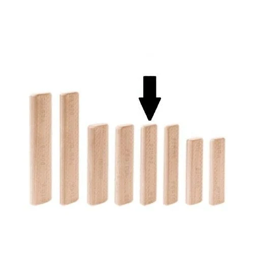 Festool 498215 Domino XL Beech 10x100mm Tenons 120 Pack