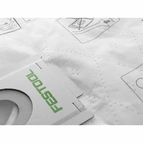 Festool 497539 SELF CLEAN Filter Bags for CT 48 5-Pack