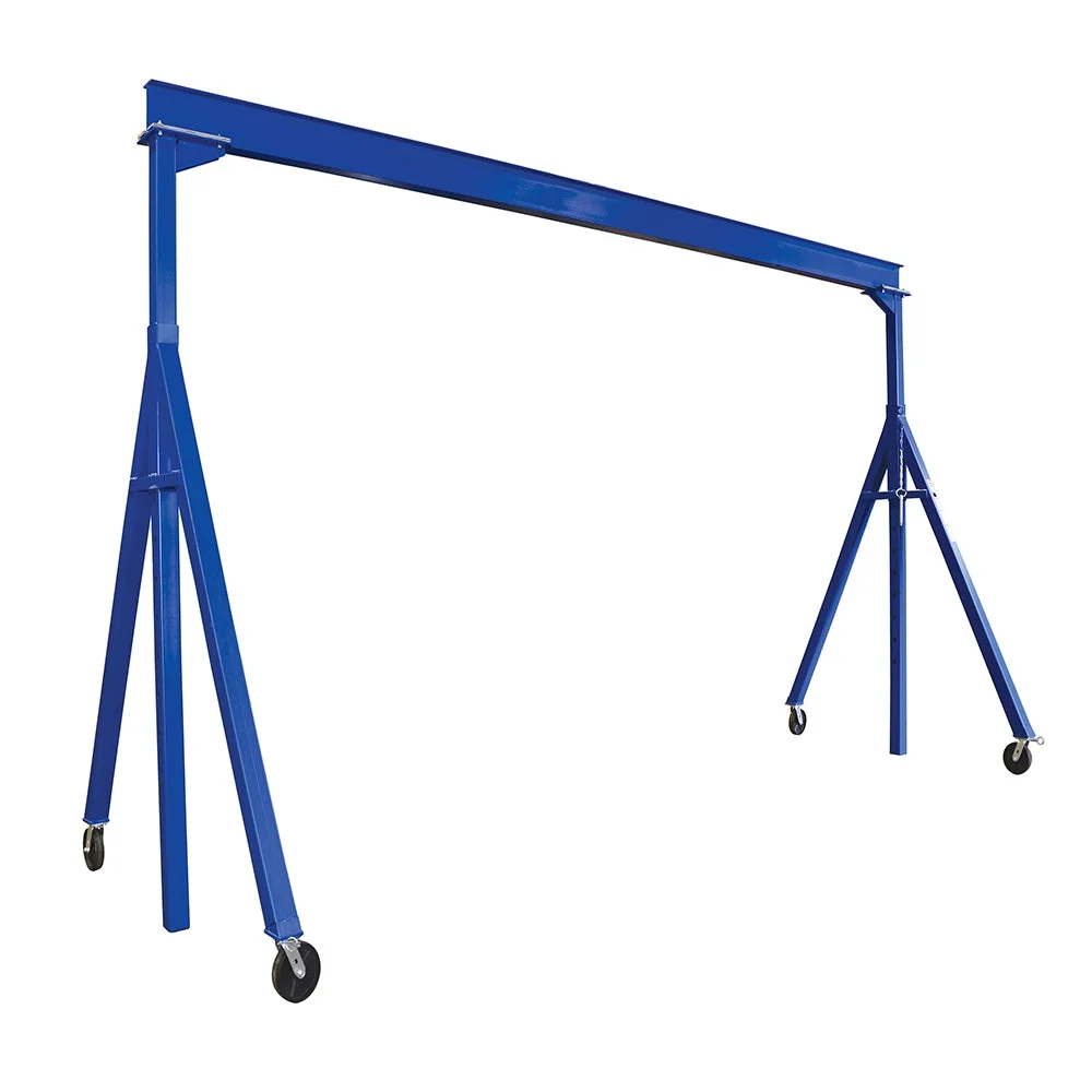 Vestil Adj Height Steel Gantry Crane 8k 15x 10