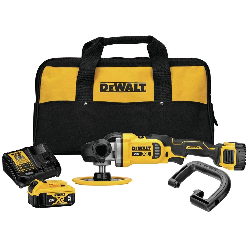 Dewalt Dcm849P2 20V 7 In. Rotary Polisher Kit