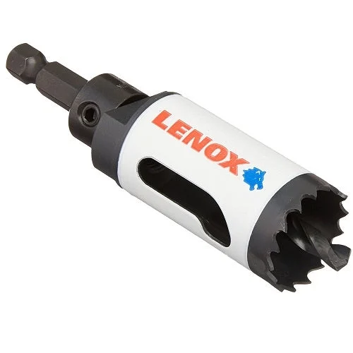 Lenox 1772483 Bi-Metal 1-1/8-Inch Slot Arbored Hole Saw