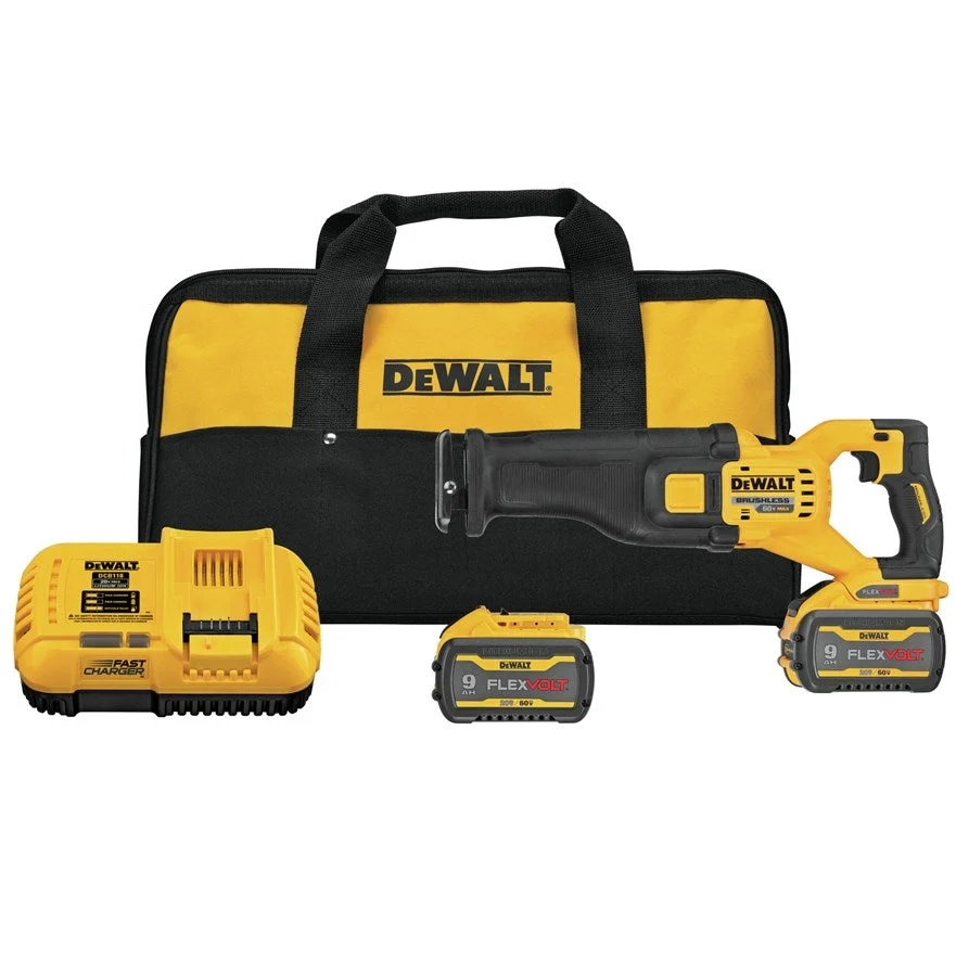Dewalt Dcs389X2 60V Flexvolt Recip Saw Kit