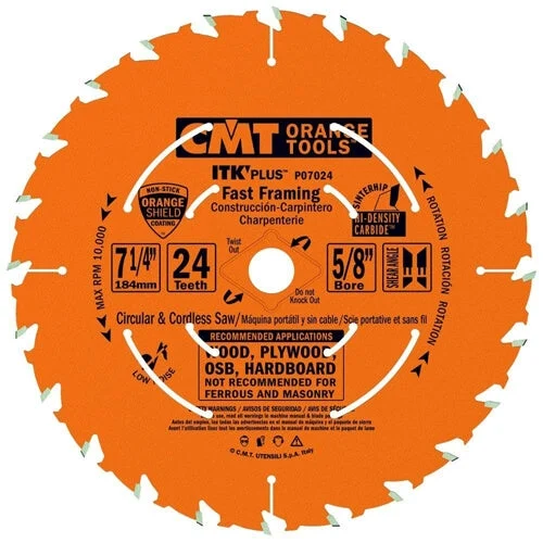 CMT P07024-X10 Fast Framing Saw Blade 10 Pack