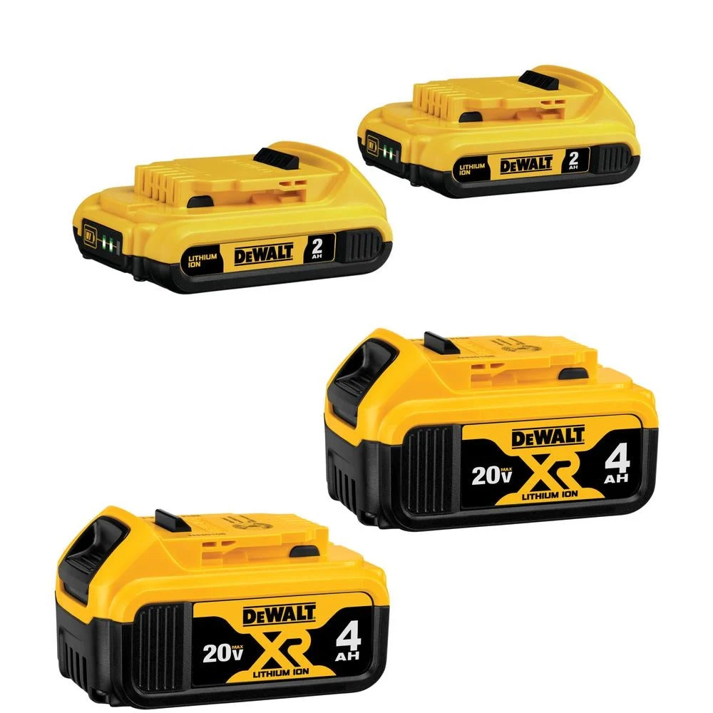 Dewalt Dcb324-4 20V Max Li-Ion Battery 4 Pack