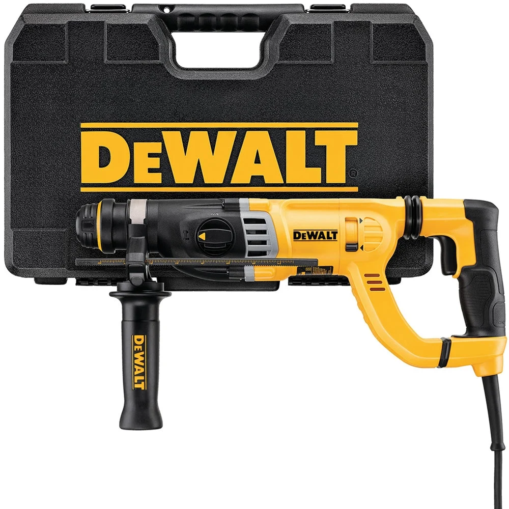 DeWalt D25263K 1-1/8 In. D-Handle Sds Hammer Kit