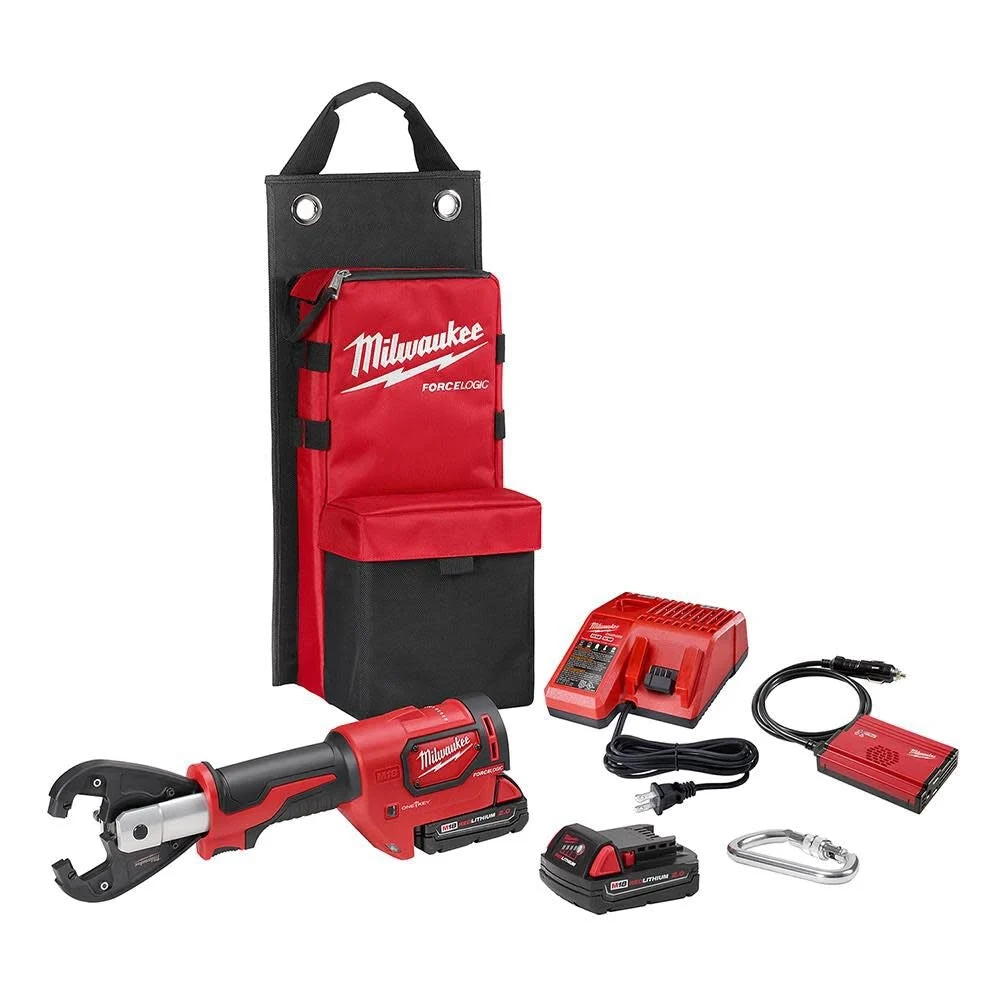 Milwaukee 2678-22K M18FORCE LOGIC 6T UTILITY CRIMPING KIT W/ KEARNEY GROOVES