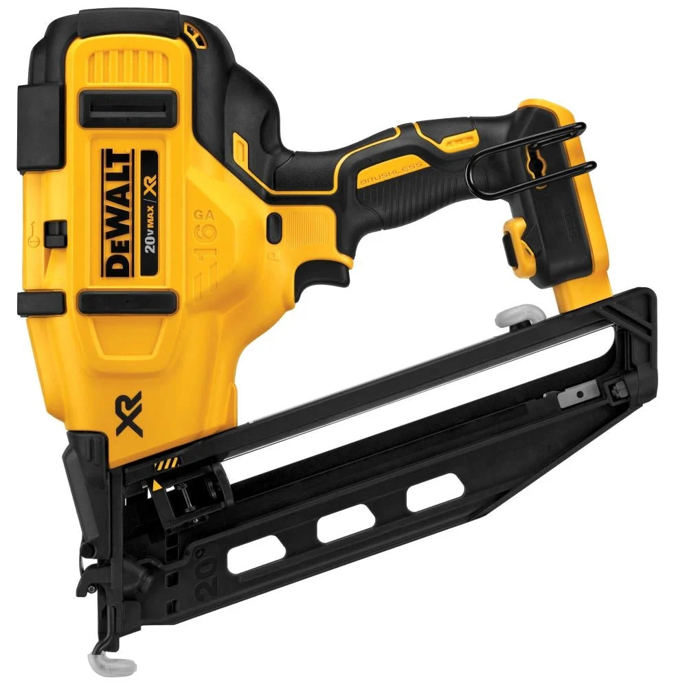 Dewalt Dcn660B 20V 16 Ga Angled Finish Nailer