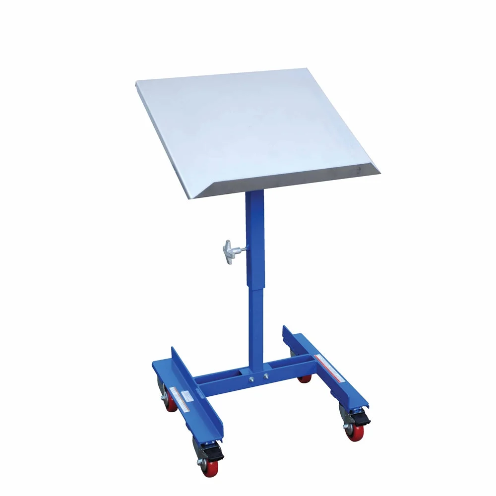 Vestil WT-2221 Mobile Tilting Work Table 150 Lb 22 X 21