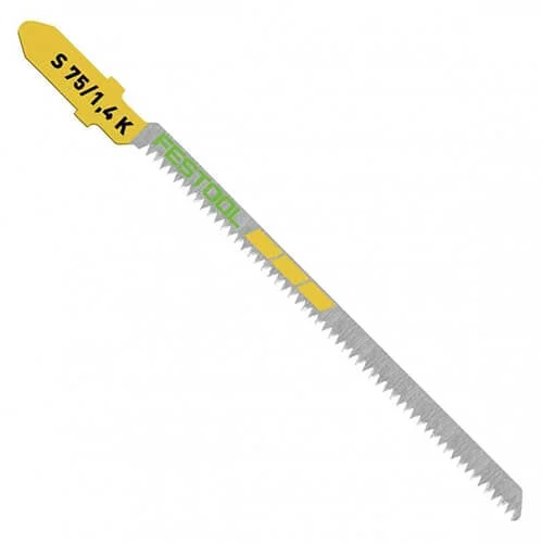 Festool 204267 Jigsaw Blades S 75/1.4 K Scrolling 5pk