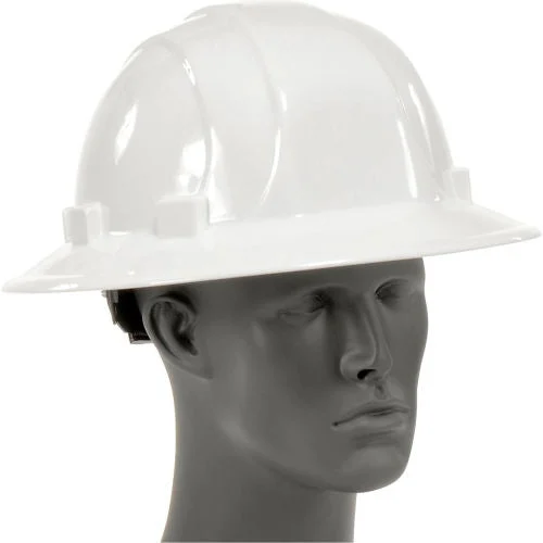 ERB 19911 Omega II Full Brim Hard Hat, White