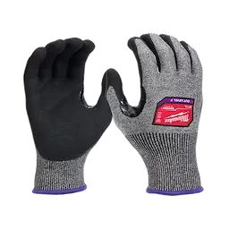 Milwaukee 48-73-7010 Cut Level 7 High-Dexterity Nitrile Dipped Gloves - S 6 Pack